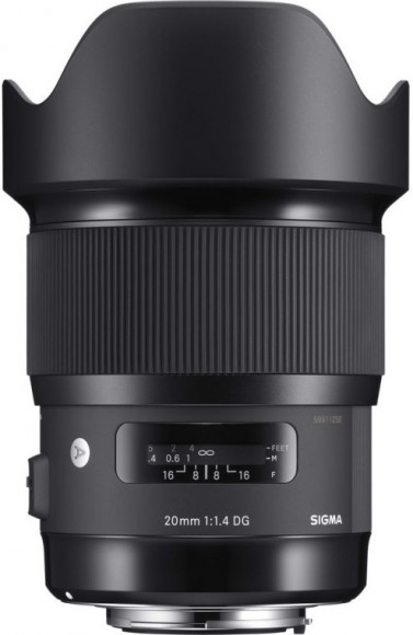 Объектив Sigma 20mm f/1.4 DG HSM Art Nikon F