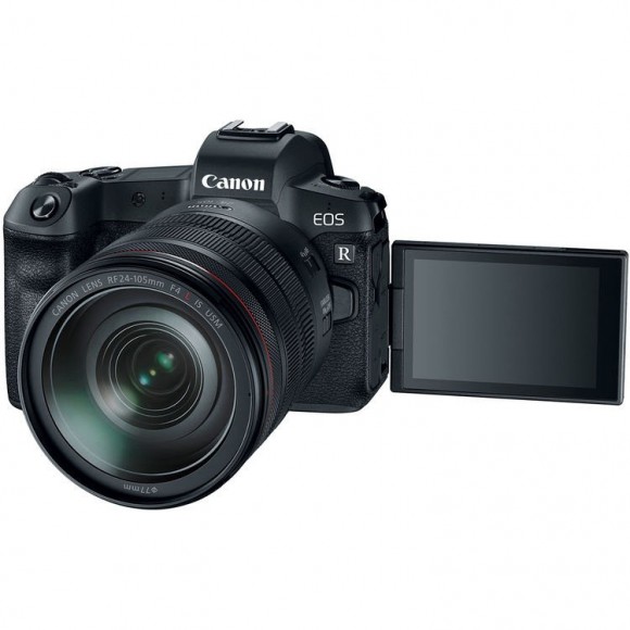 Фотоаппарат Canon EOS R Kit RF 24-105mm F4L IS USM, черный