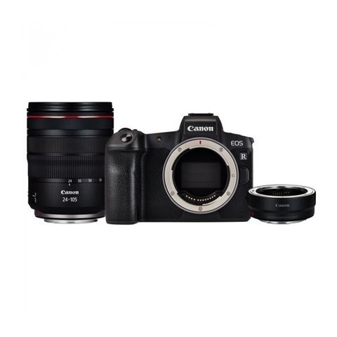 Фотоаппарат Canon EOS RP Kit RF 24-105mm f/4L + EF-EOS R адаптер