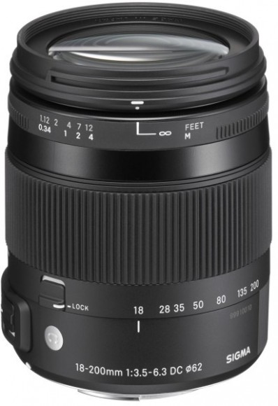 Объектив Sigma AF 18-200mm f/3.5-6.3 DC Macro OS HSM Contemporary Nikon F
