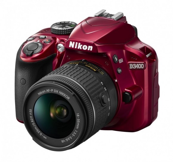 Nikon D3400 Kit red